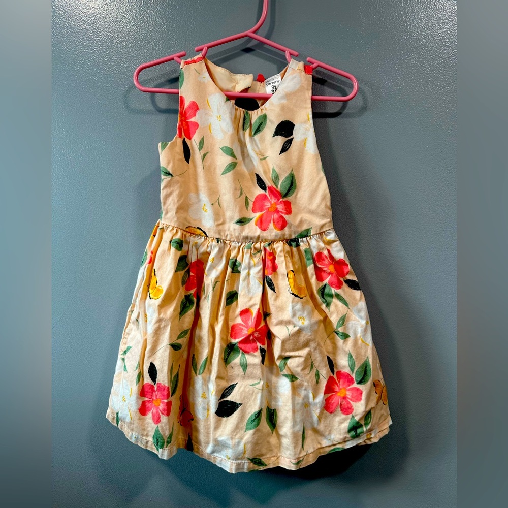 Carter’s sleeveless dress, toddler size 3